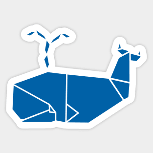 Blue Whale Sticker